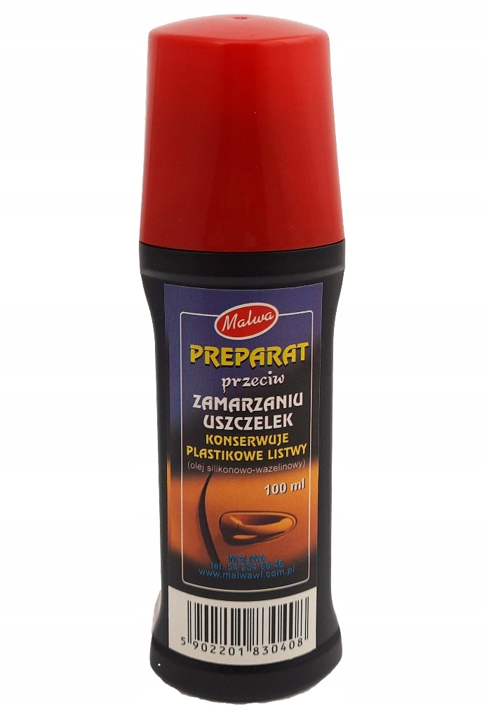 

Preparat przeciw zamarzaniu uszczelek 100ml gąbka