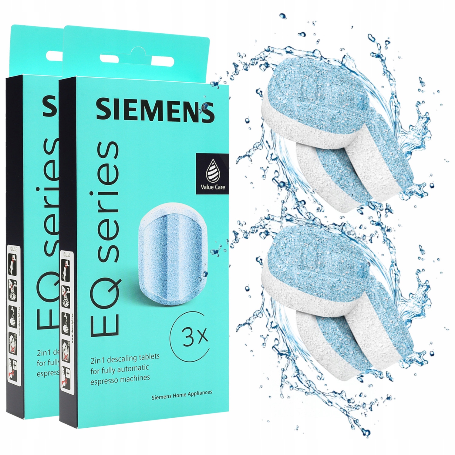 Odkamieniacz do ekspresu tabletki odkamieniające Siemens 2x 3szt