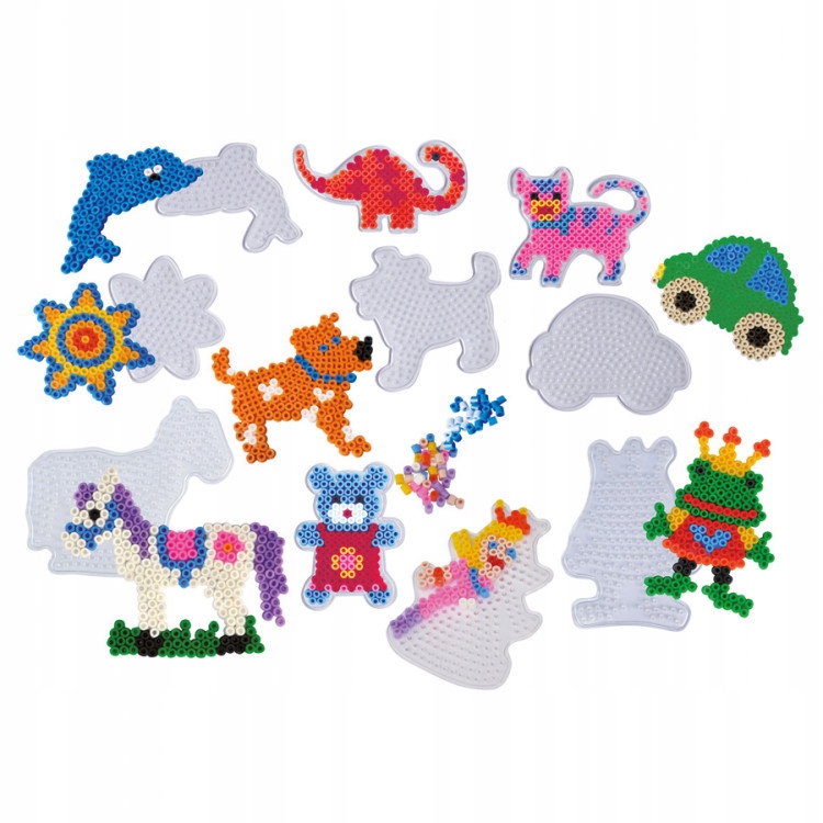 

Szablony podkładki koraliki prasowanki mix figurek