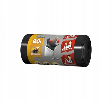 

Jan Niezbędny Worki Hd Easy-pack Czarne 20L 40SZT/
