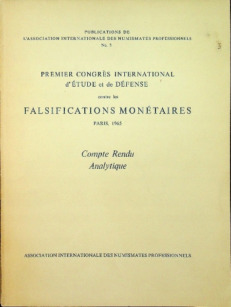 Falsifications monetaires Praca Zbiorowa