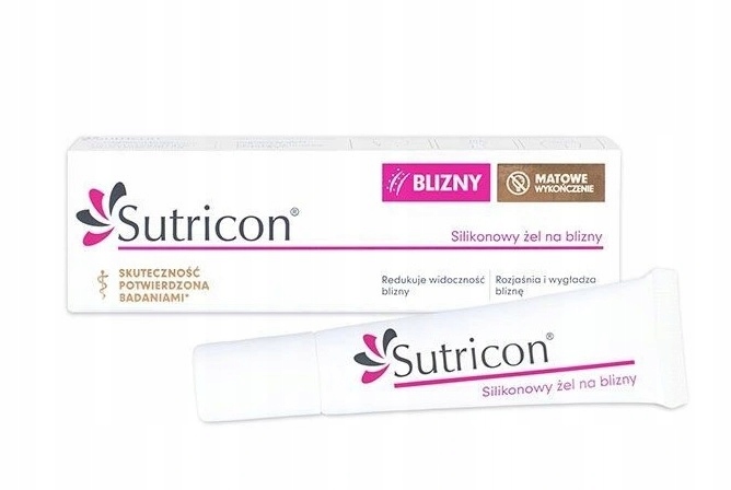 

Sutricon silikonowy żel na blizny rozstępy 15 ml