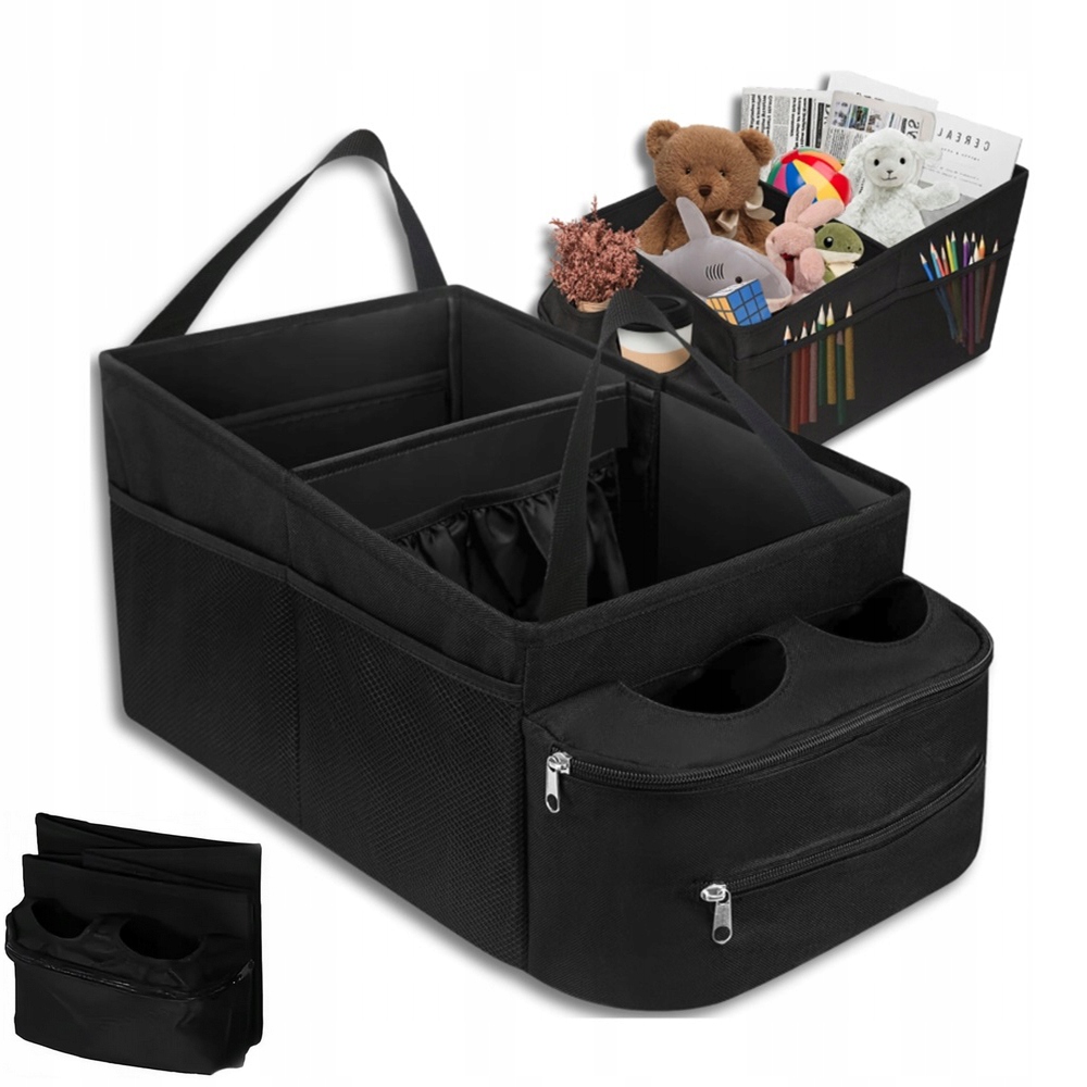 Torba Do Auta Bagażnika Samochodu Organizer Box Kufer Pojemny Duży Składany