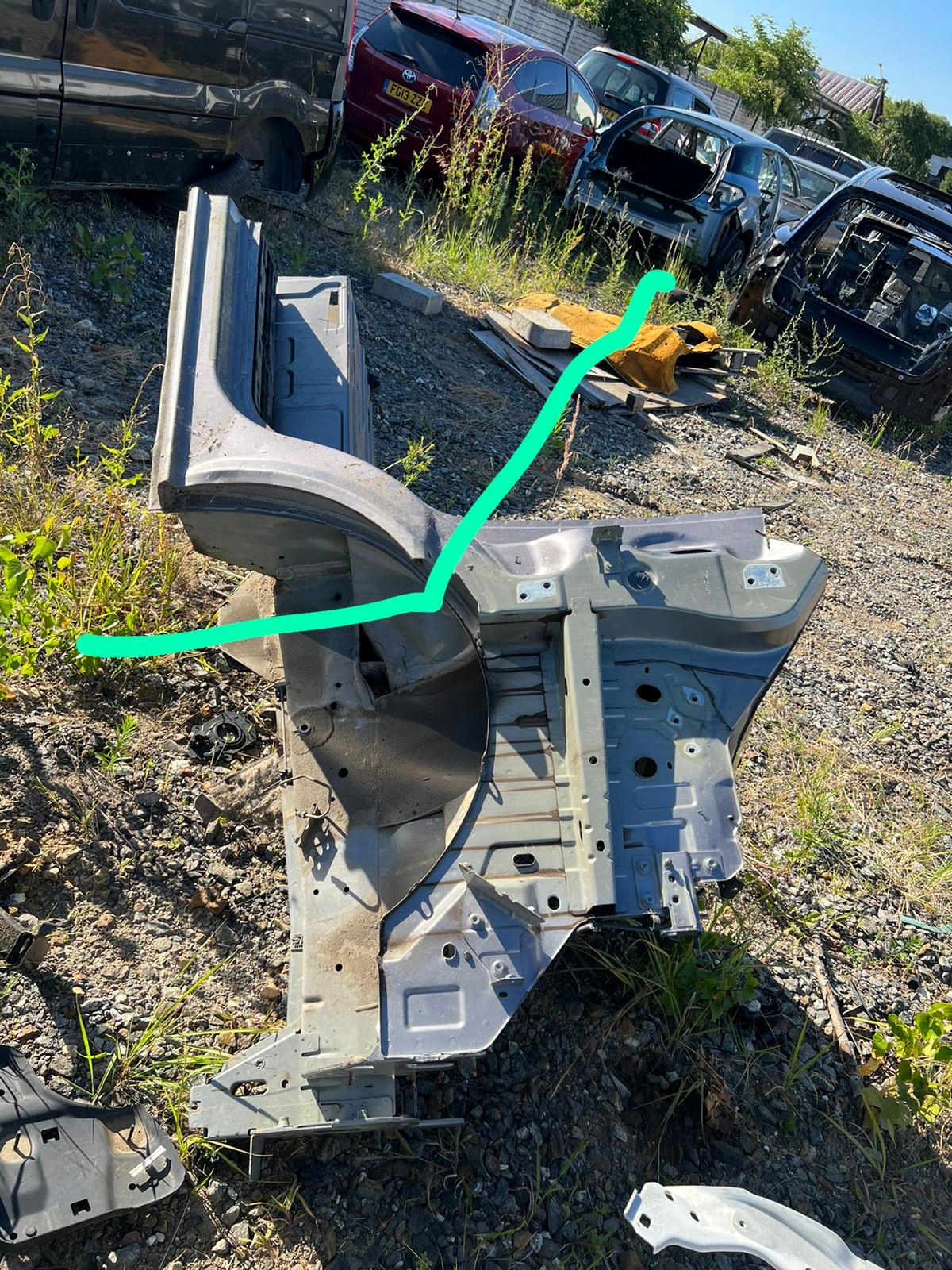 ПОРОГ СТУПЕНИ ПРАВЫЙ ПЕРЕДНИЙ RENAULT TRAFIC III LIFT