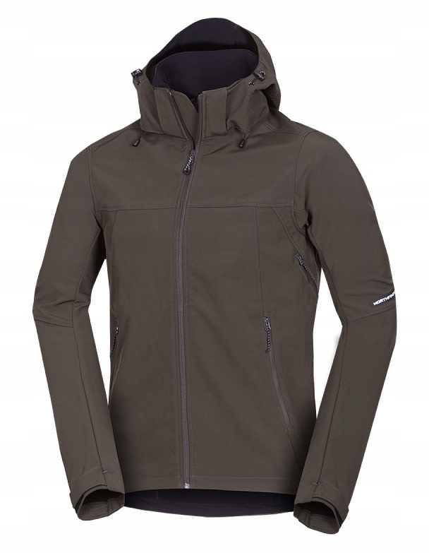 Softshell Męski North Finder Antoni dark green L