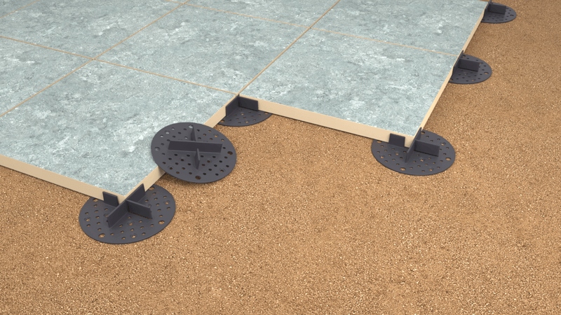 Podkładki pod płyty tarasowe 2 mm - 4 szt. Producent DD Pedestals