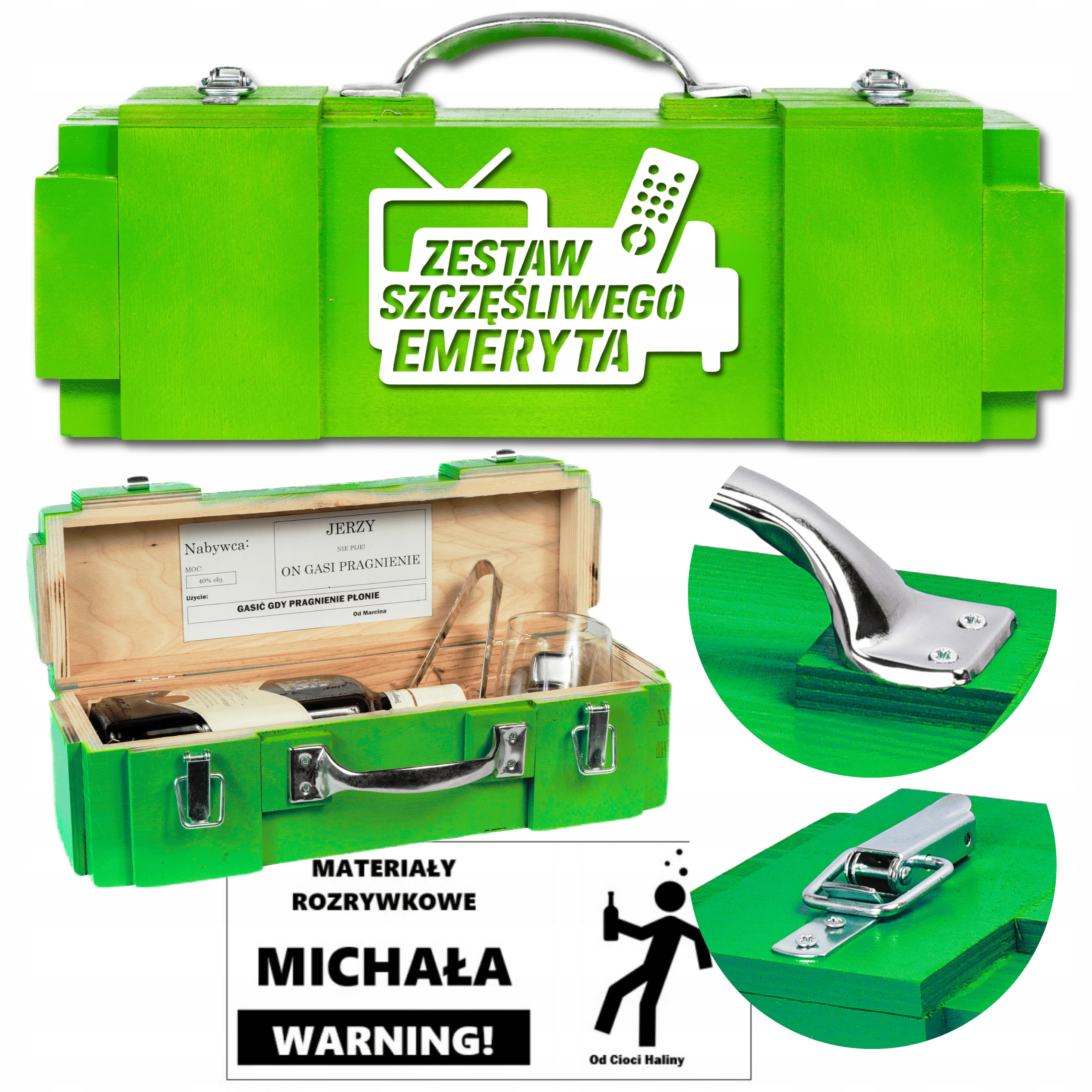 Dárek pro důchodce, dřevěná krabička, narozeniny, odchod do důchodu tatínka