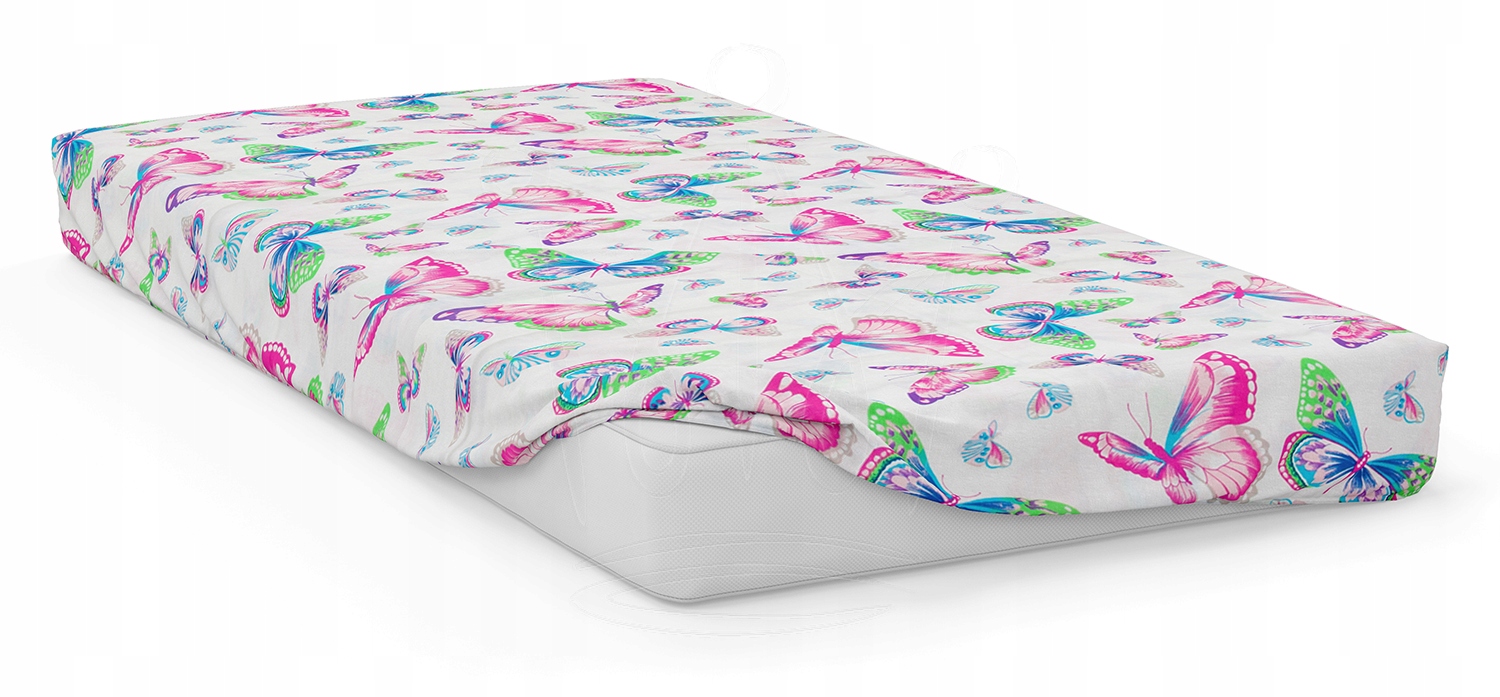 

Prześcieradło 80x180 Bawełniane z gumką 100% baw.