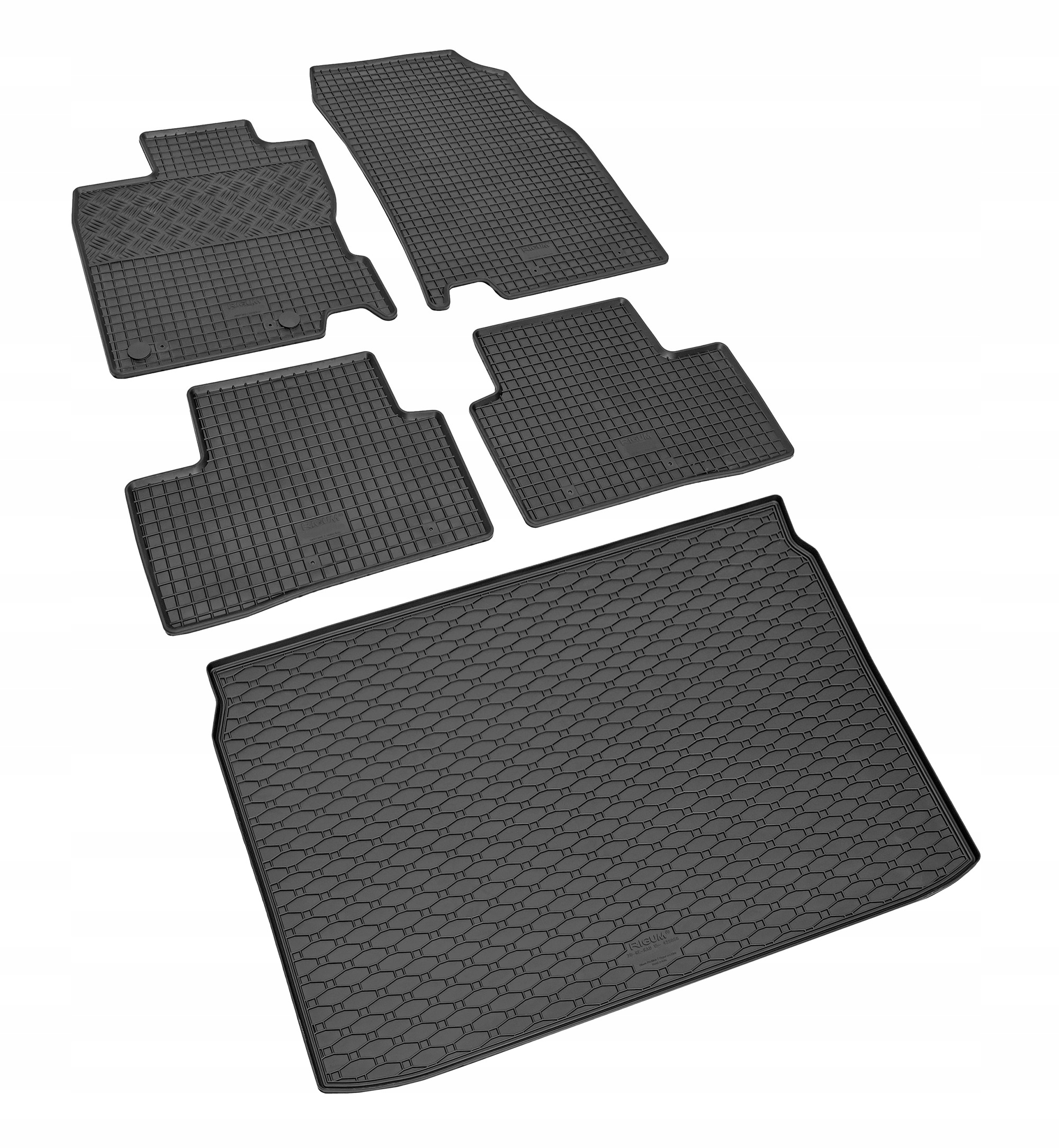 Zestaw dywaników do Renault Kadjar od 2015 | górna pozycja - dywaniki