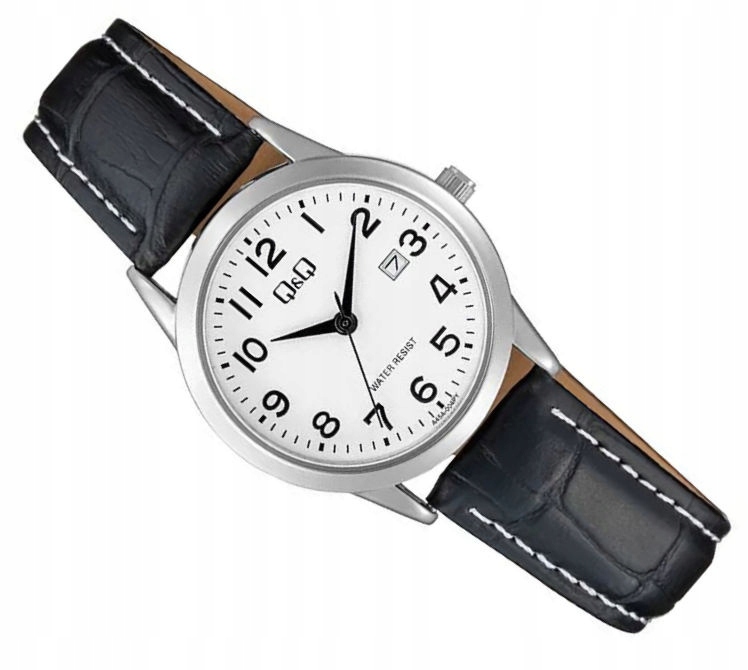 Dámské Klasické Čitelné Hodinky Q&q S Datumovkou A45A-004P Pouzdro 30 mm