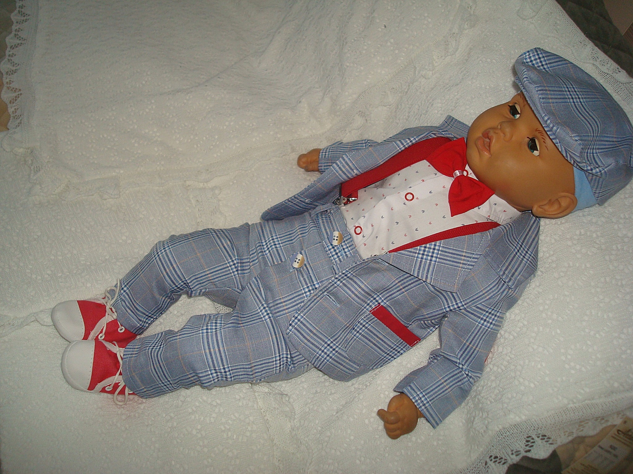 MARYNARKA KOMPLET UBRANKO/CHRZTU/WESELE/80 INNE Rozmiar 80