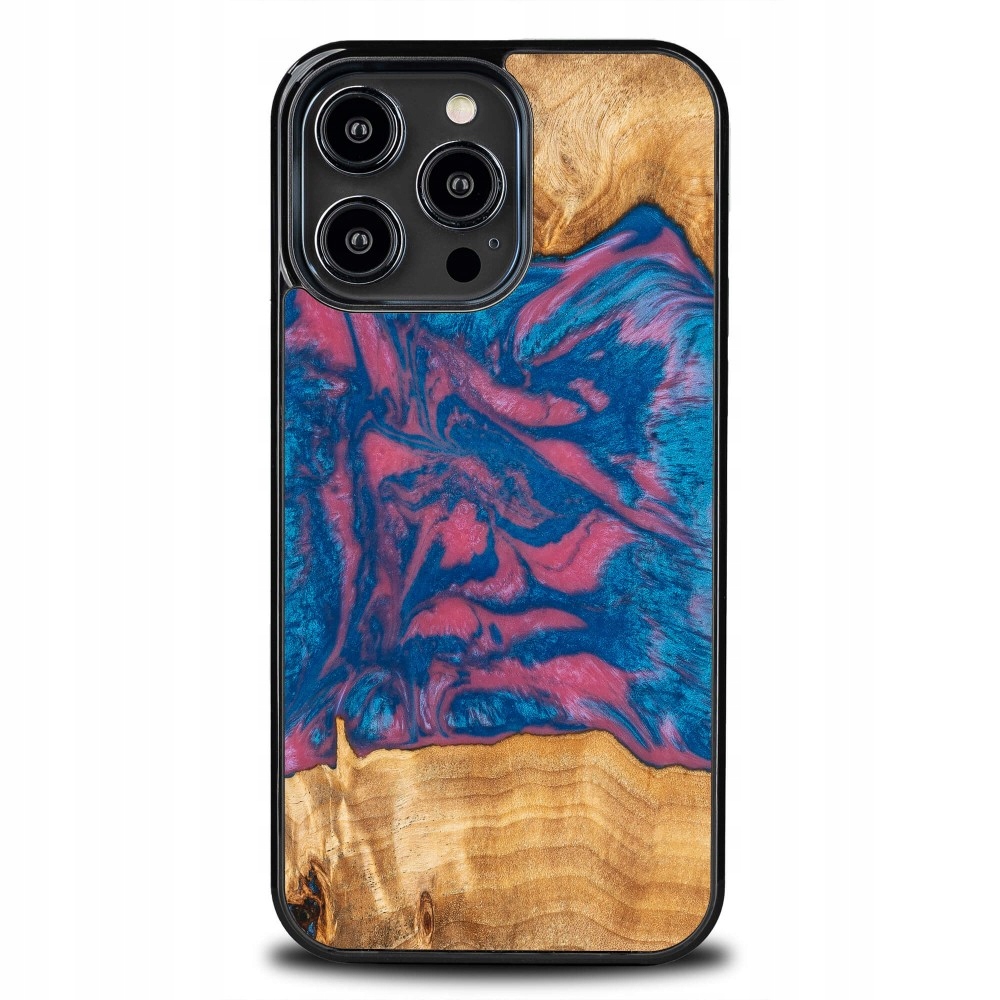 Pouzdro Bewood Unique pro iPhone 14 Pro Max Neony Vegas