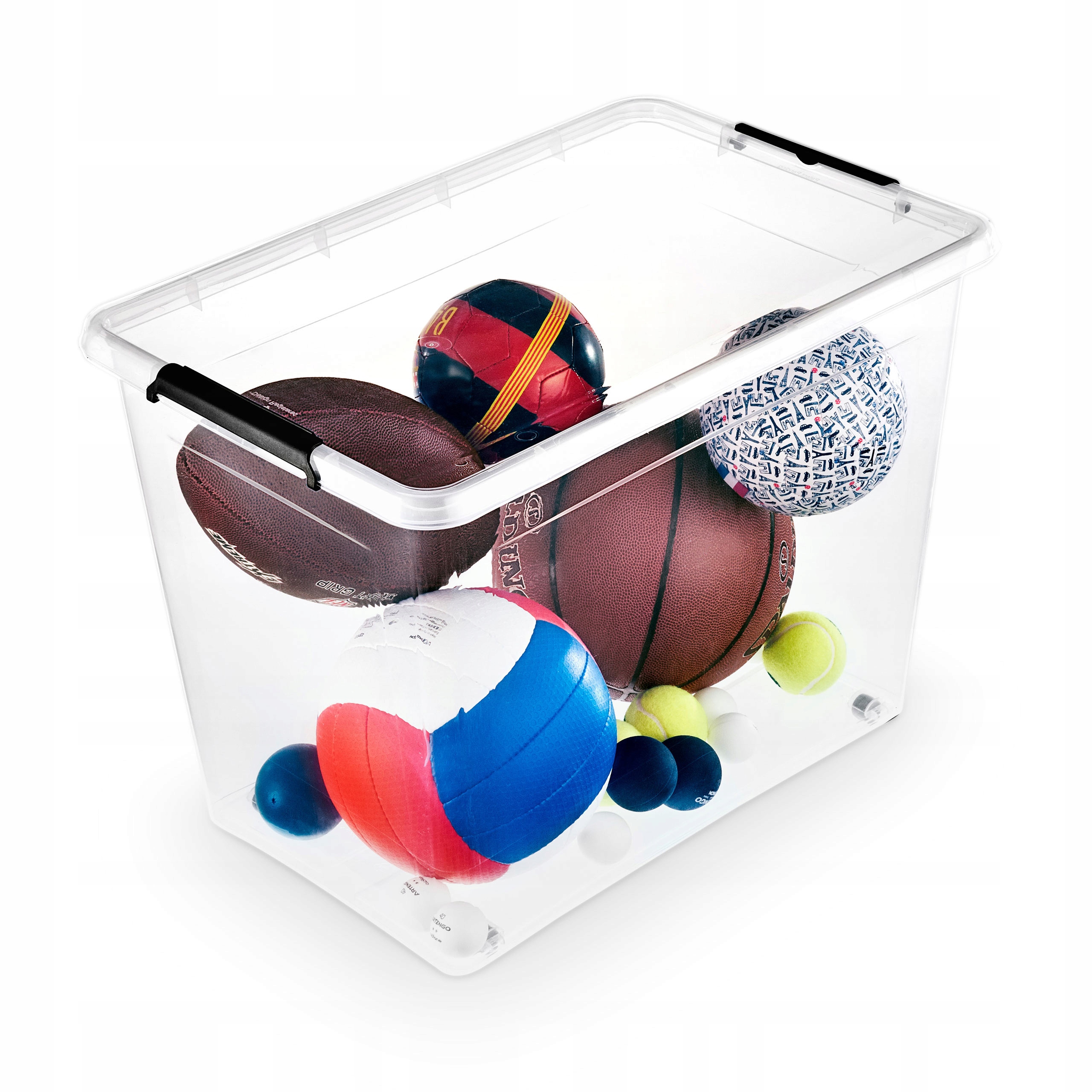 Duży pojemnik 80L kółka pokrywa SimpleStore 1742 Kod producenta PBSPO1742