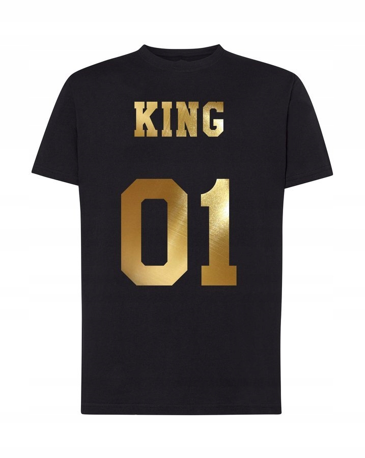 

Koszulka walentynkowa dla niego King 01 Gold XL