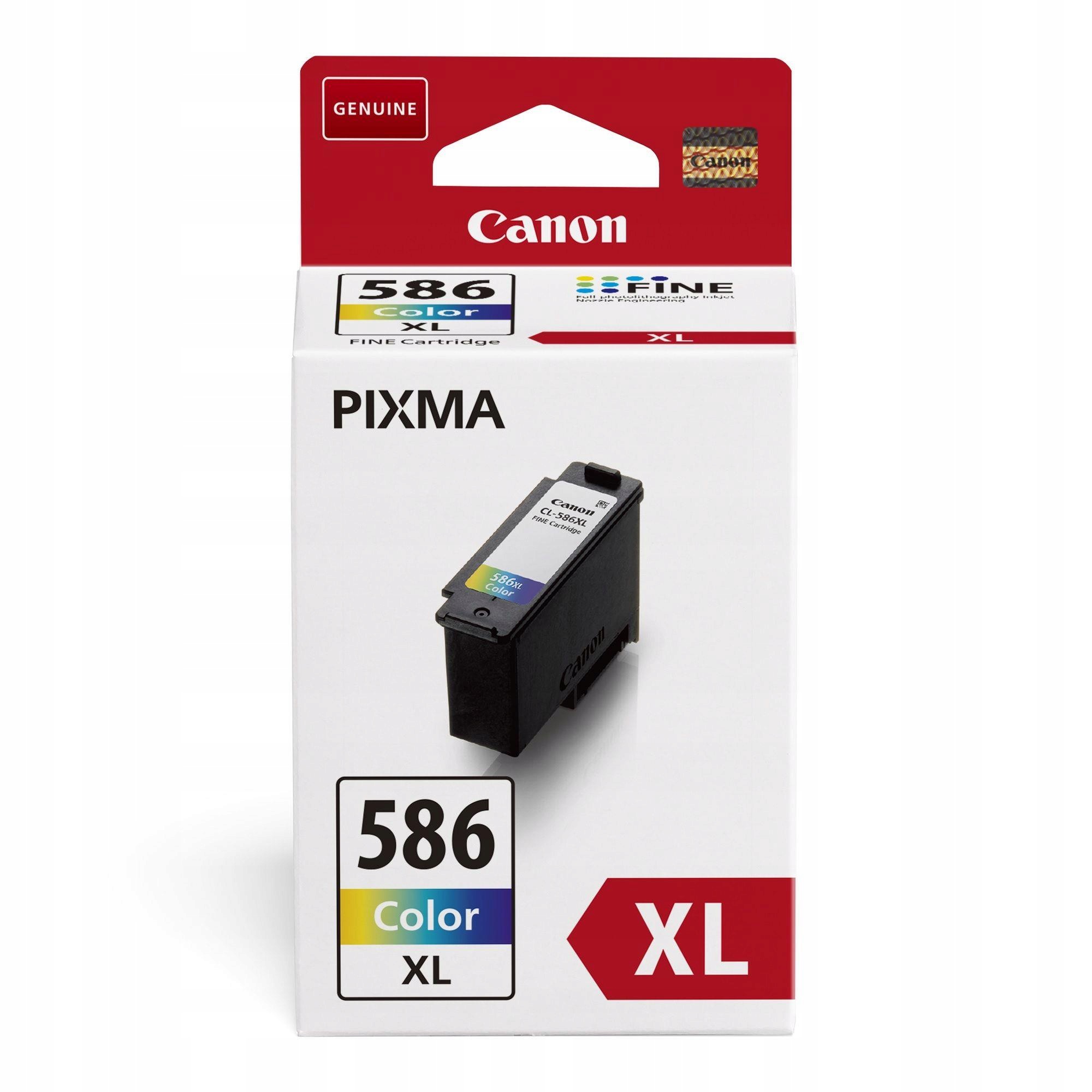 Canon Tusz CL586XL Do Drukarka Pixma TS8350 TS6350 14 1ML 300STR Wydajny