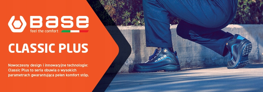 BUTY ROBOCZE BASE BE-STRONG S3 HRO PÓŁBUTY r.46 Kod producenta B0887