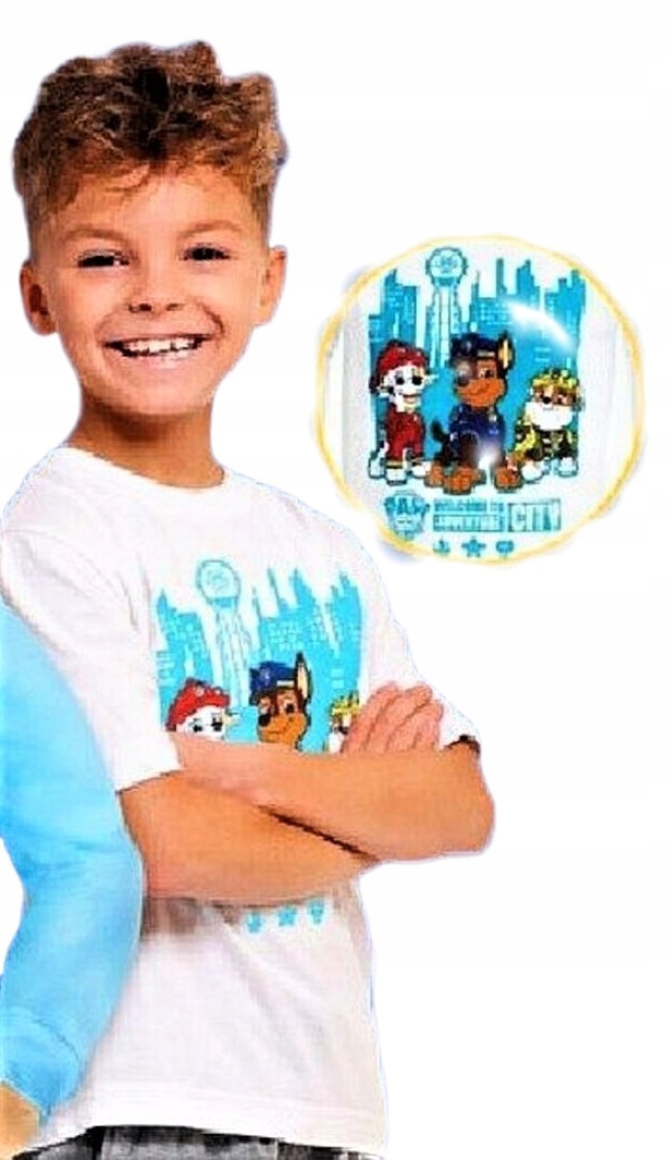 

Koszulka dziecięca Psi Patrol 122/128 nickelodeon