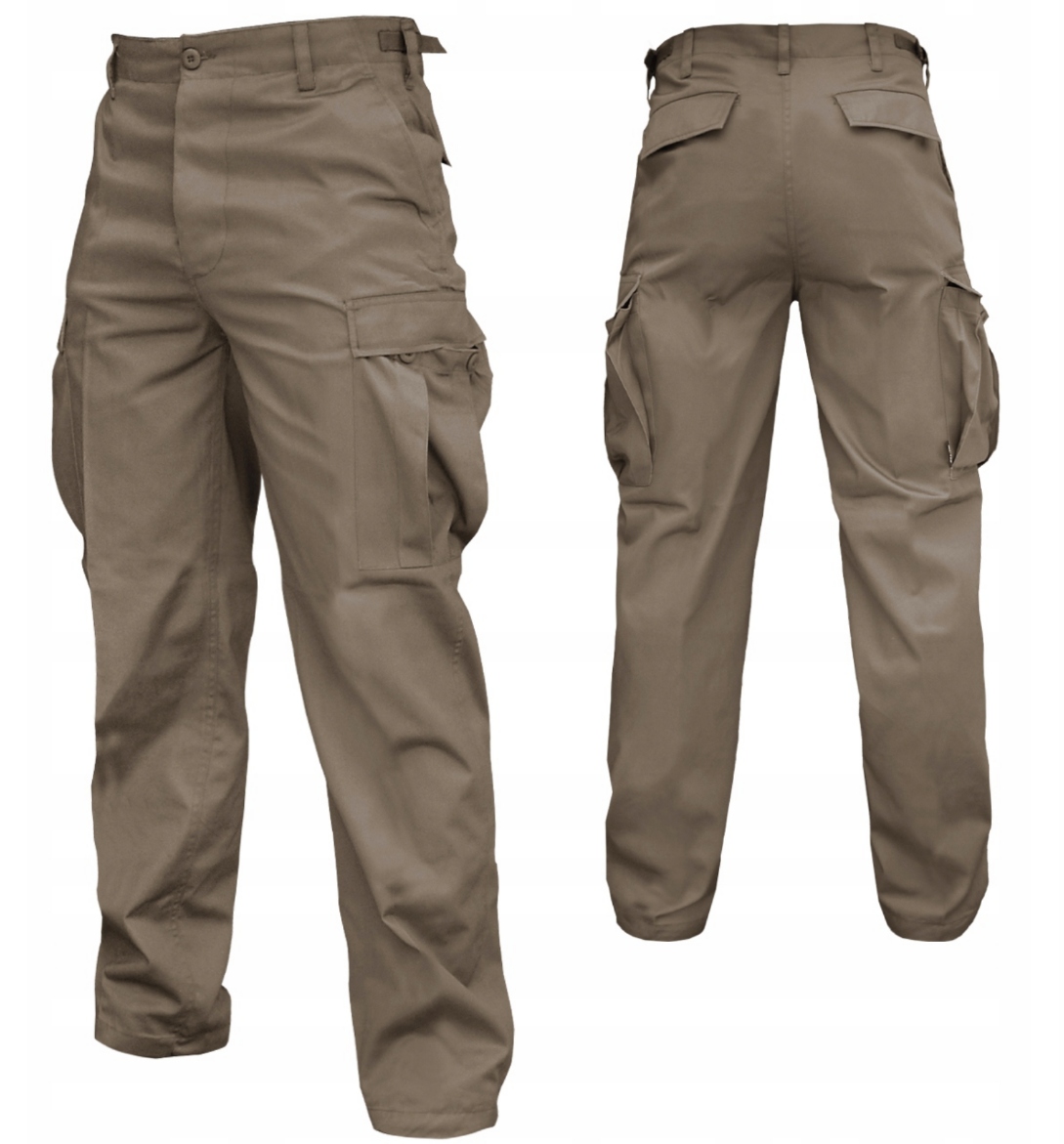 Spodnie wojskowe bojówki taktyczne Mil-Tec Us Ranger Bdu Khaki M