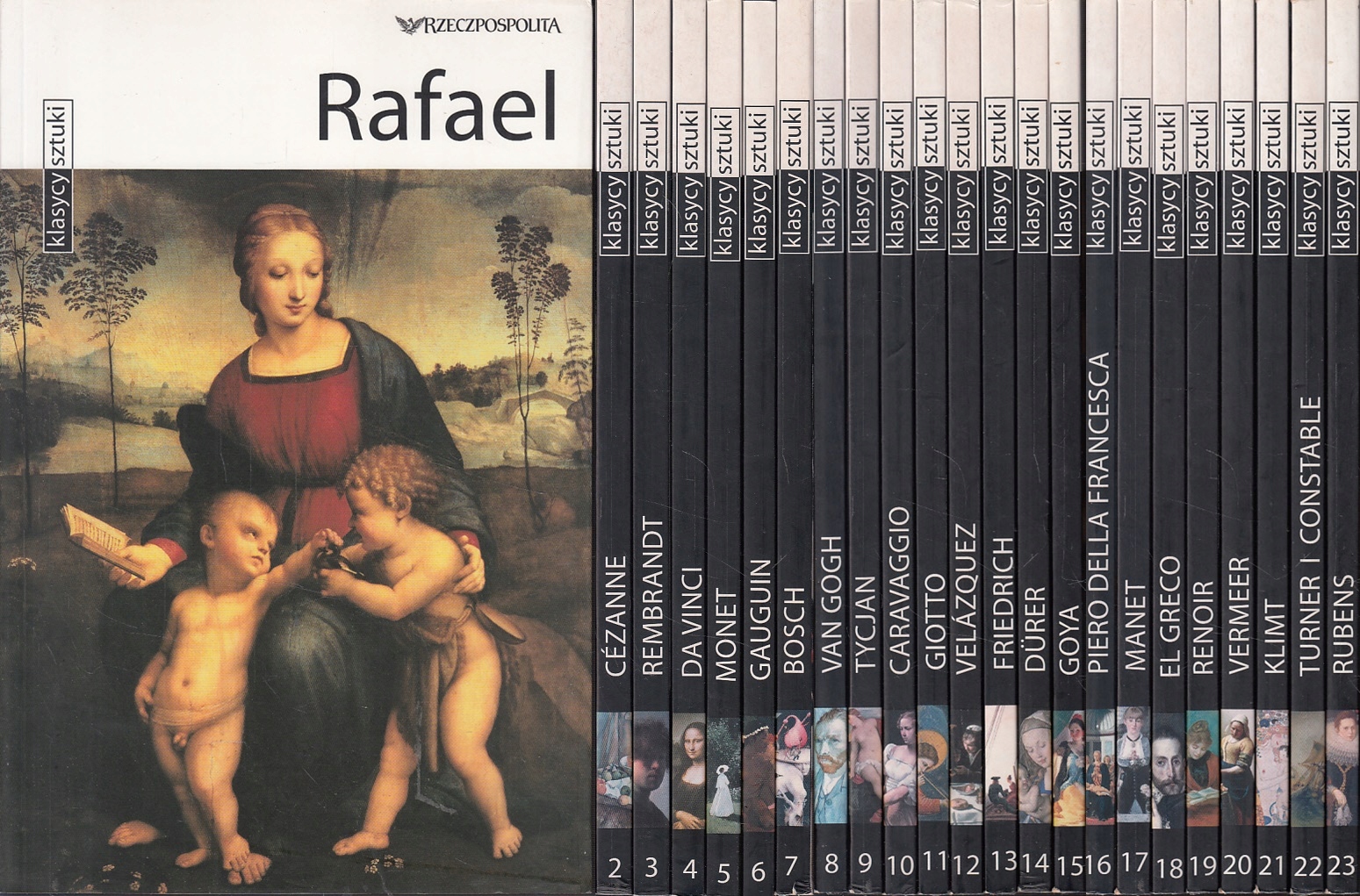 KLASYCY SZTUKI KOMPLET 23 TOMY