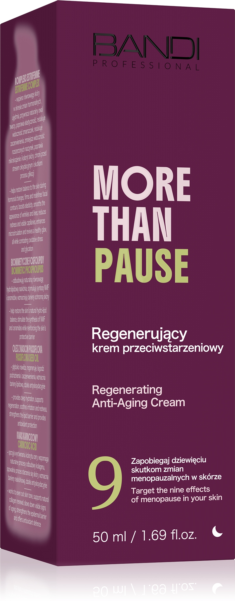 Bandi More Than Pause Regenerujący Krem Do Twarzy Na Noc 50 ML