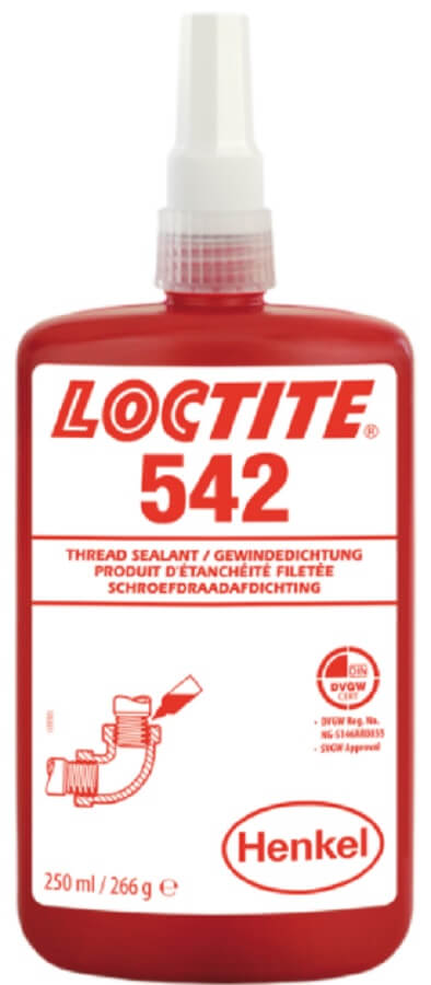 Loctite 542 250 ml bronzový tesniaci prostriedok na závitové spoje