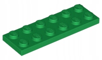 

Lego 3795 Płytka 2x6 Zielony 379528 1szt Nowa