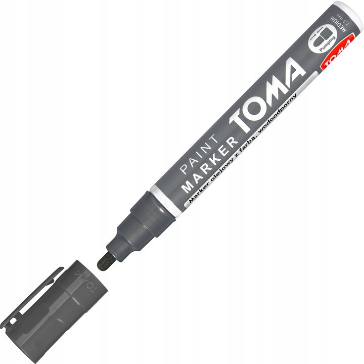 

Marker olejowy Szary 2,5 mm TO-440 Toma