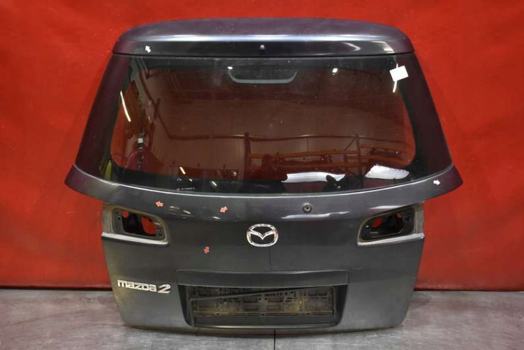 trunk door boot rear part rear graphitic MAZDA 2 DY LIFT 05-07