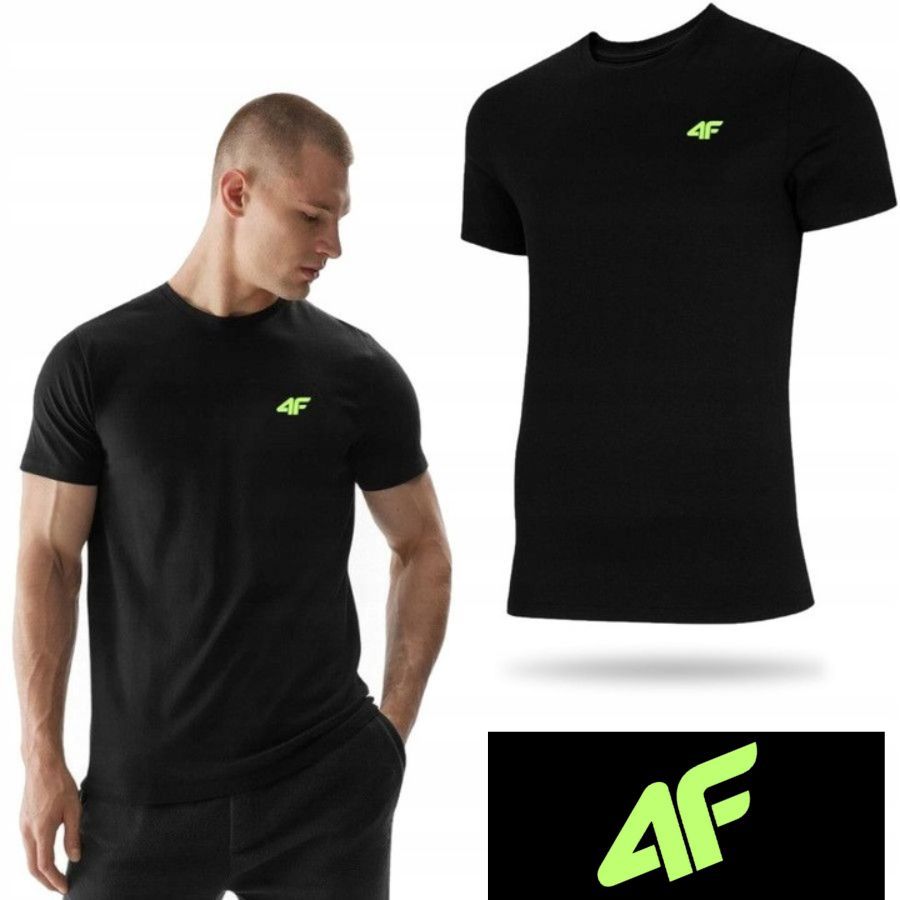 KOSZULKA MĘSKA 4F T-SHIRT PODKOSZULEK BLUZKA SPORTOWA NA CO DZIEŃ