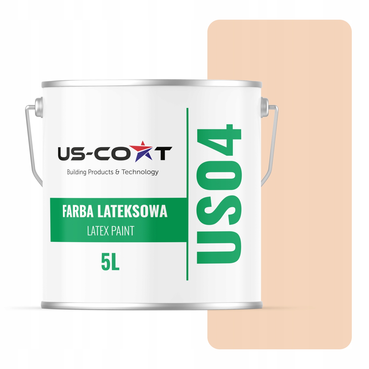 Barva Broskvová Barva Světlá H6170 5L Hluboká Matná Na Stěny