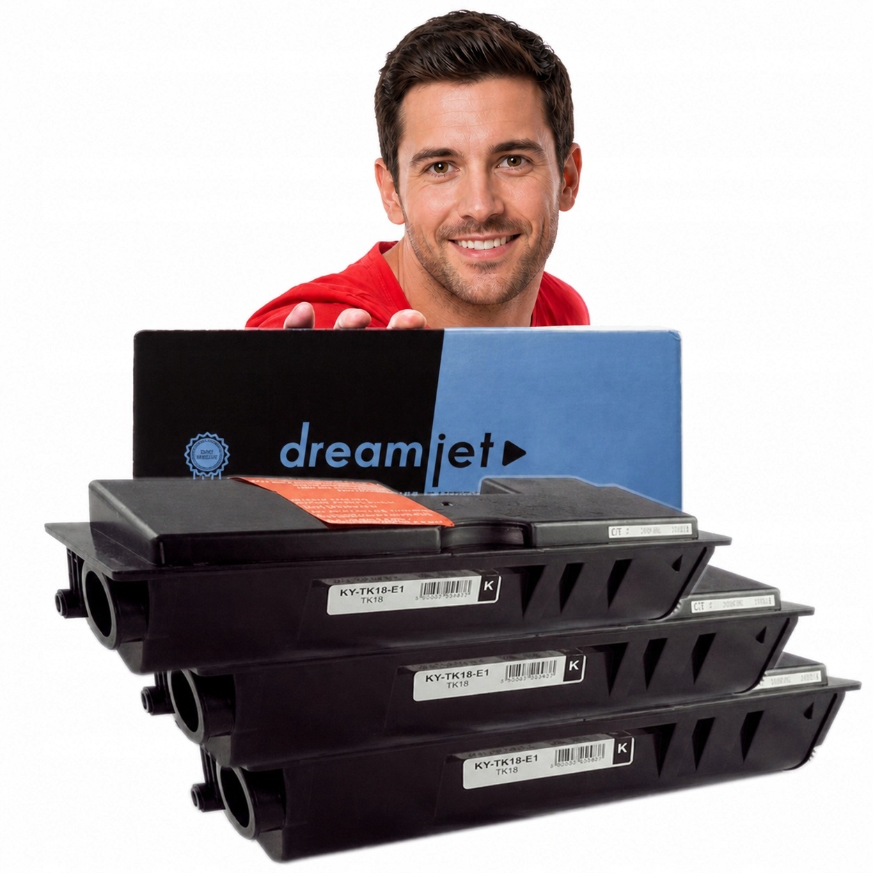 3x Toner pro Kyocera TK18 FS-1018 FS-1020D FS-1118 Mfp