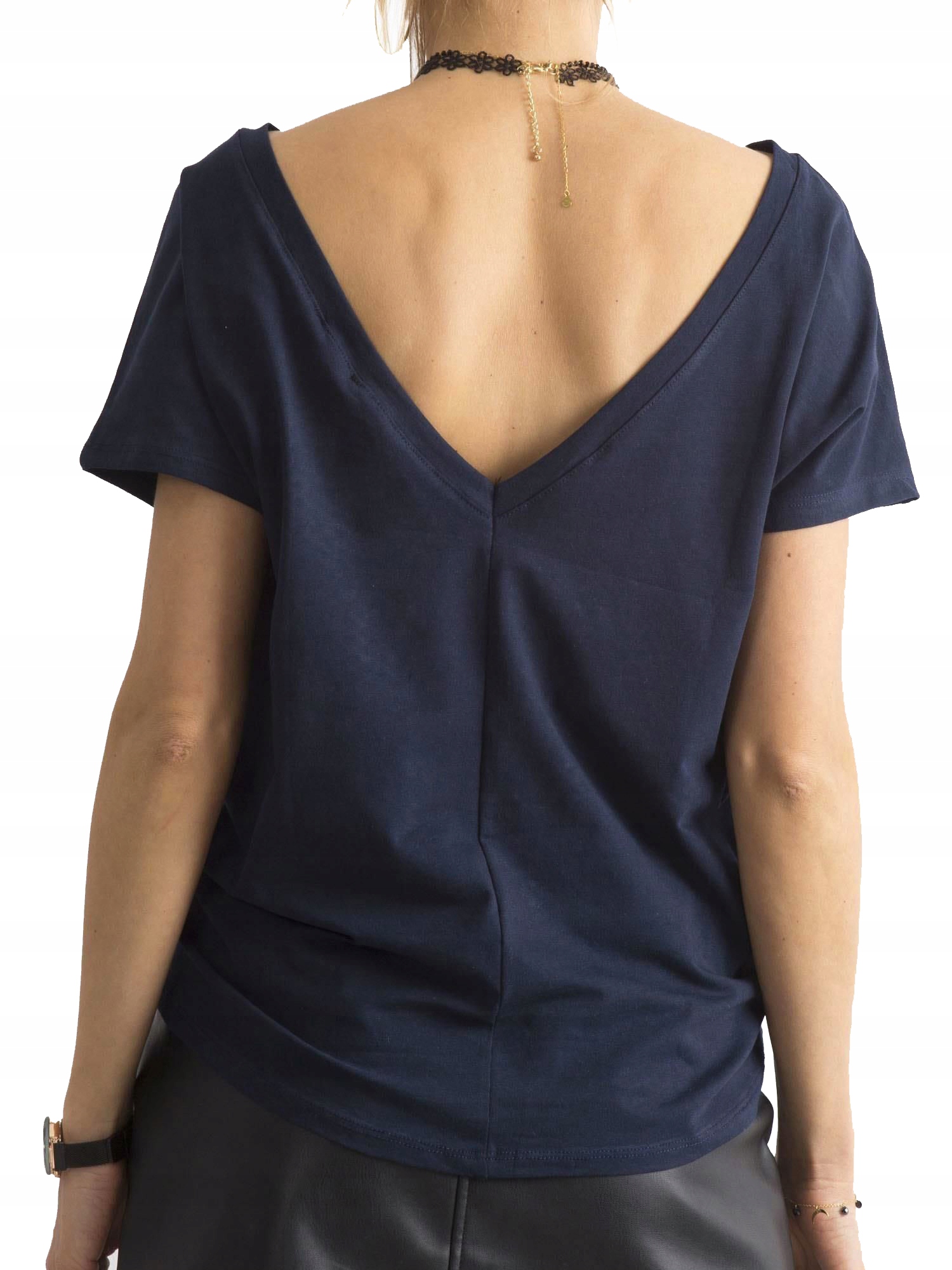 

Koszulka Damska t-T-SHIRT Bawełniana Gładka - Xs