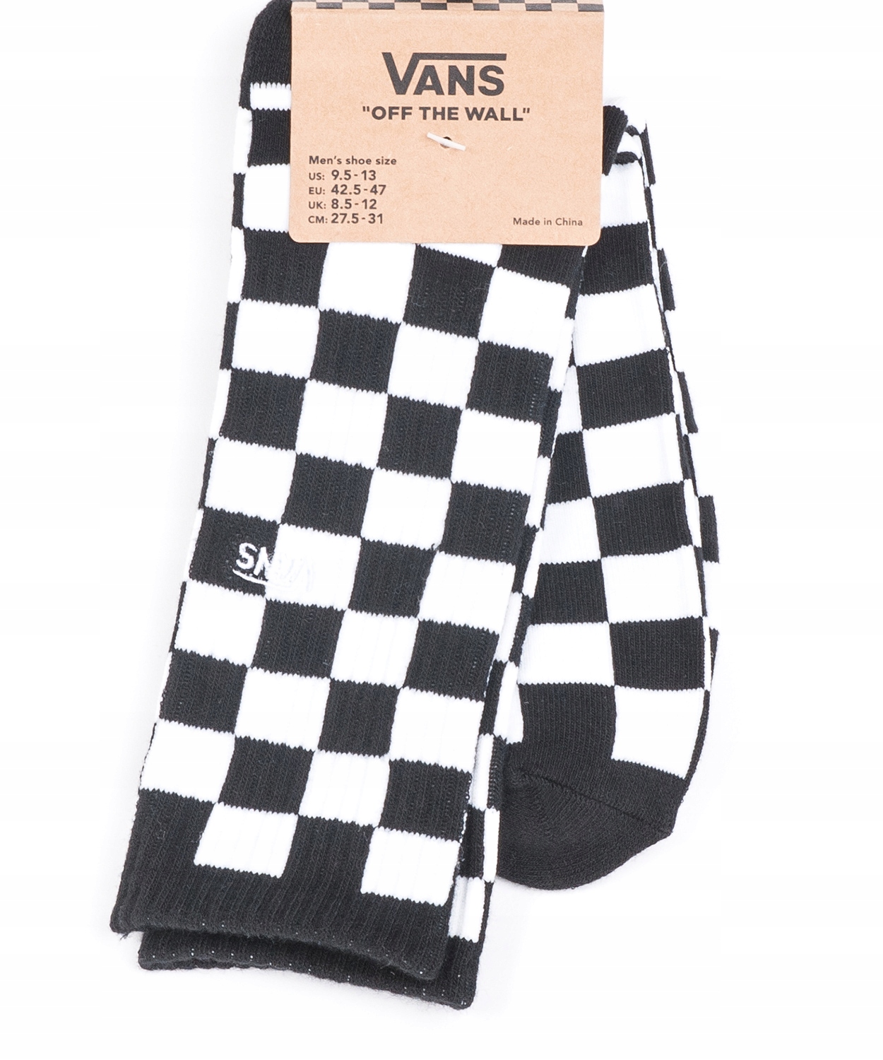 

Skarpetki Vans Checkeboard VA3H3OHU0 Black/White