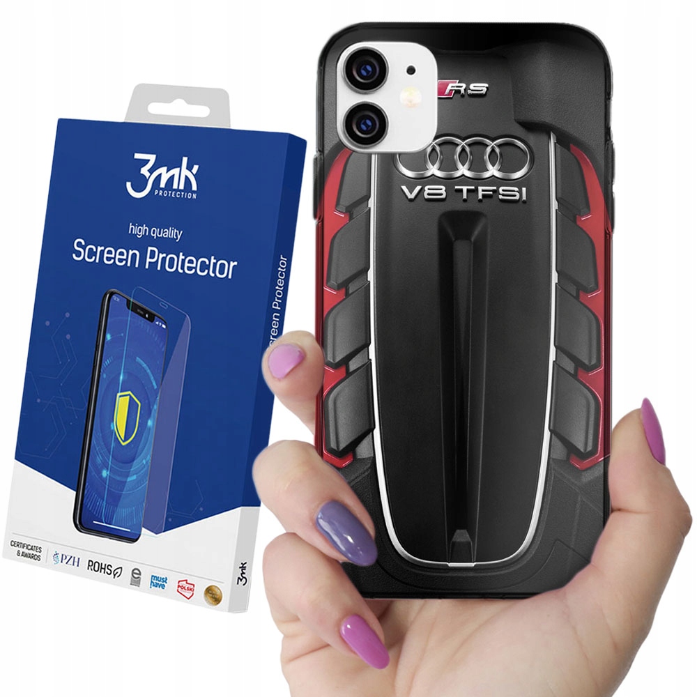 

Etui AUDI1 iPHONE 14 Plus +folia3MK