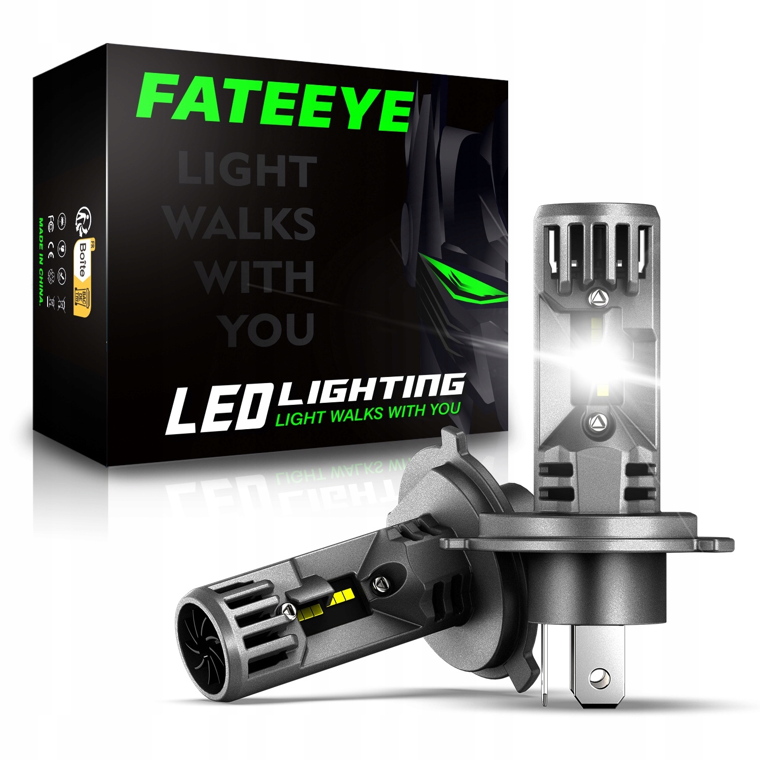Żarówki Led H4 Retrify Fateeye 24V Truck Line 1:1 Bez Adapterów 6500K