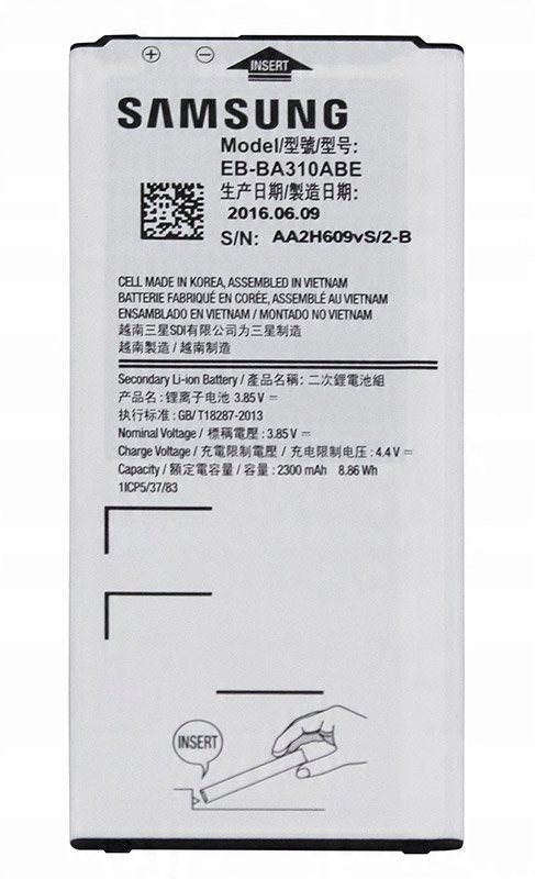

Org Bateria Samsung A3 A310F 2016 EB-BA310ABE