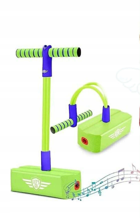 POGO DZIECIĘCY SKOCZEK JUMPER LET'S GO PIANKA GREEN ZIELONY