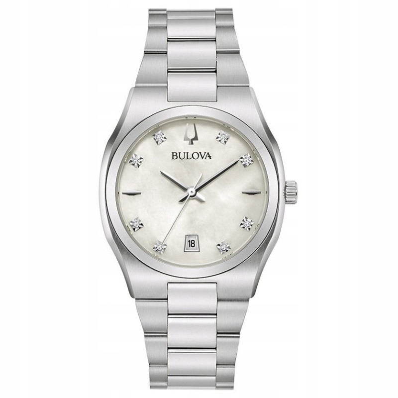 Dámské hodinky Bulova 96P218 stříbrné
