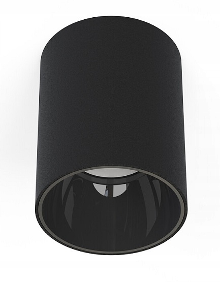 NOWODVORSKI LAMPA SUFITOWA PLAFON 8930 EYE TONE CZARNA TUBA 24H