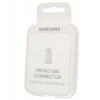 Adapter Samsung EE-GN930BWE Usb Typ C -> Micro Usb Biały Pudełko