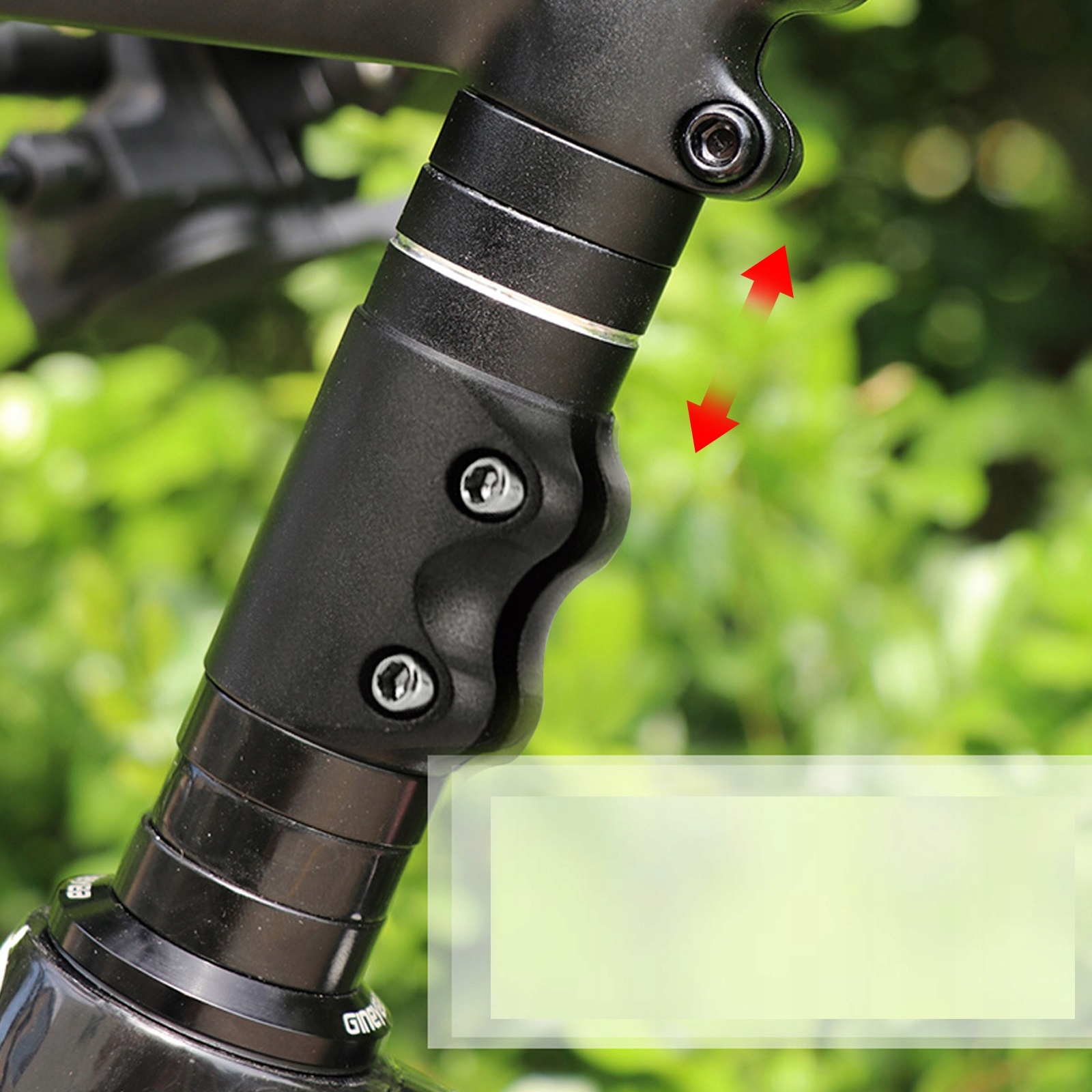 Przedłużenie mostka rowerowego adapter MTB 180mm Marka bez marki