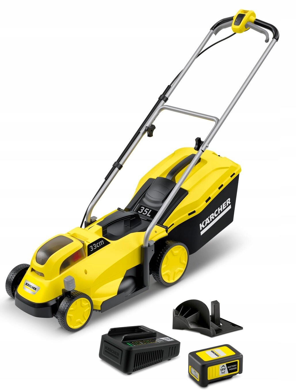 Kosiarka Akumulatorowa Karcher Lmo 18-33 Set Z Akumulatorem 5Ah I Ładowarką