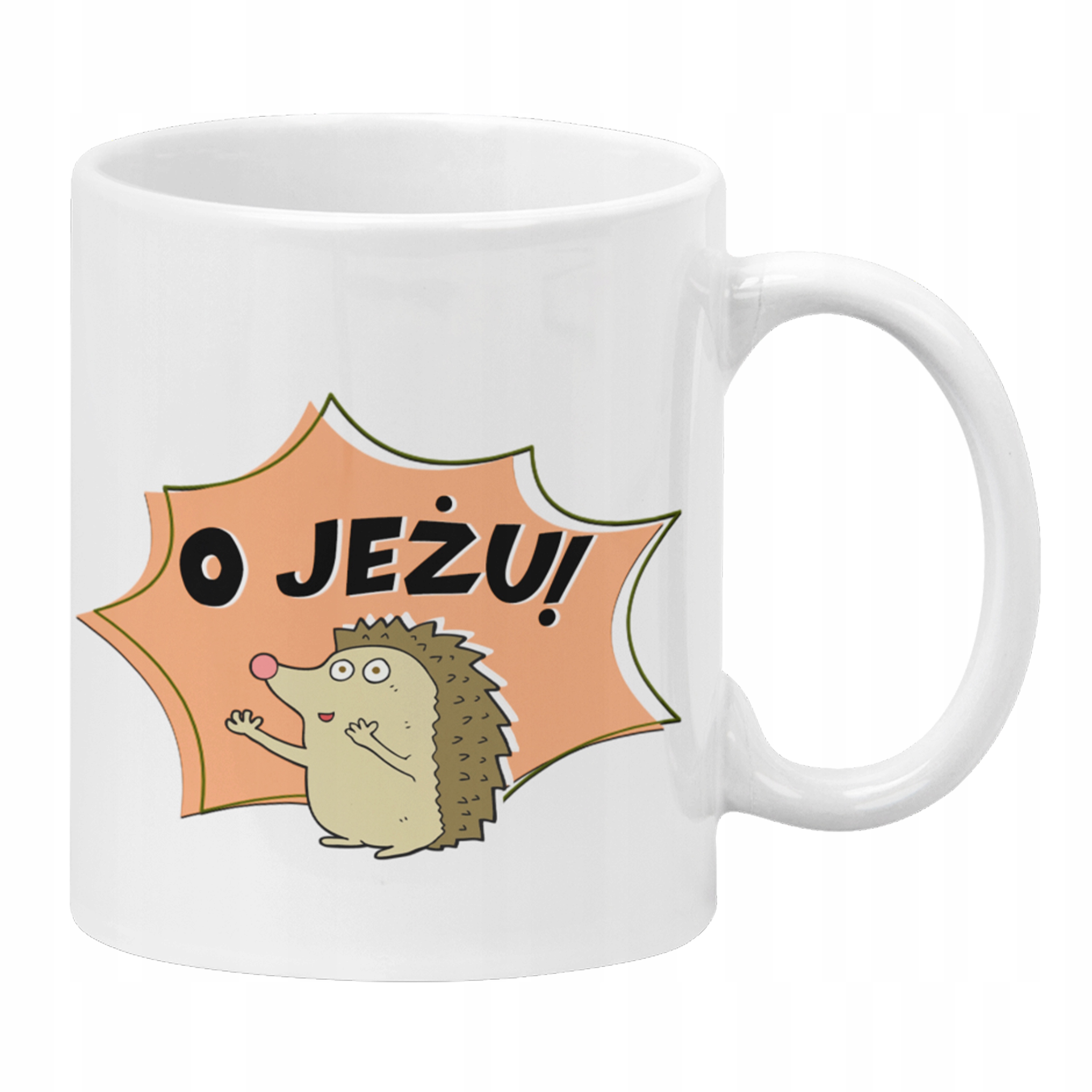 

Kubek Z Jeżem Jeż śmieszny przyjaciółki
