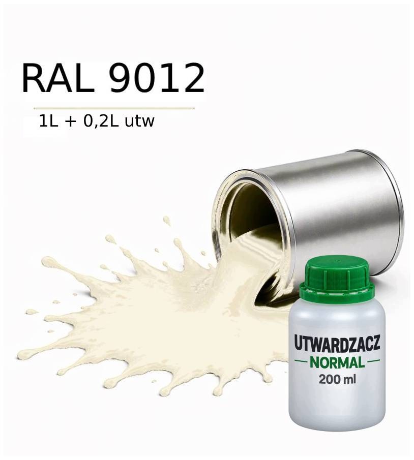 Valspar Ral 9012 Barva Dtm Základní Nátěr Polyuretanová 2K Polomat 1L Utw. 0