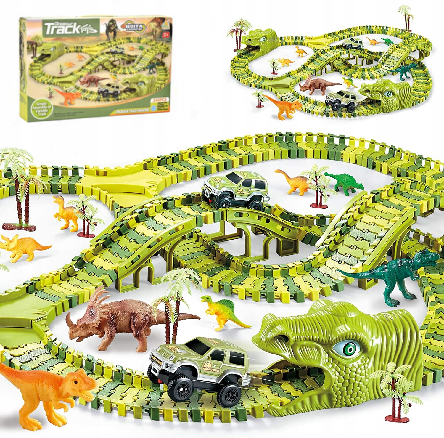 

Tor Wyścigowy Dinozaur Park Magic Track 270el