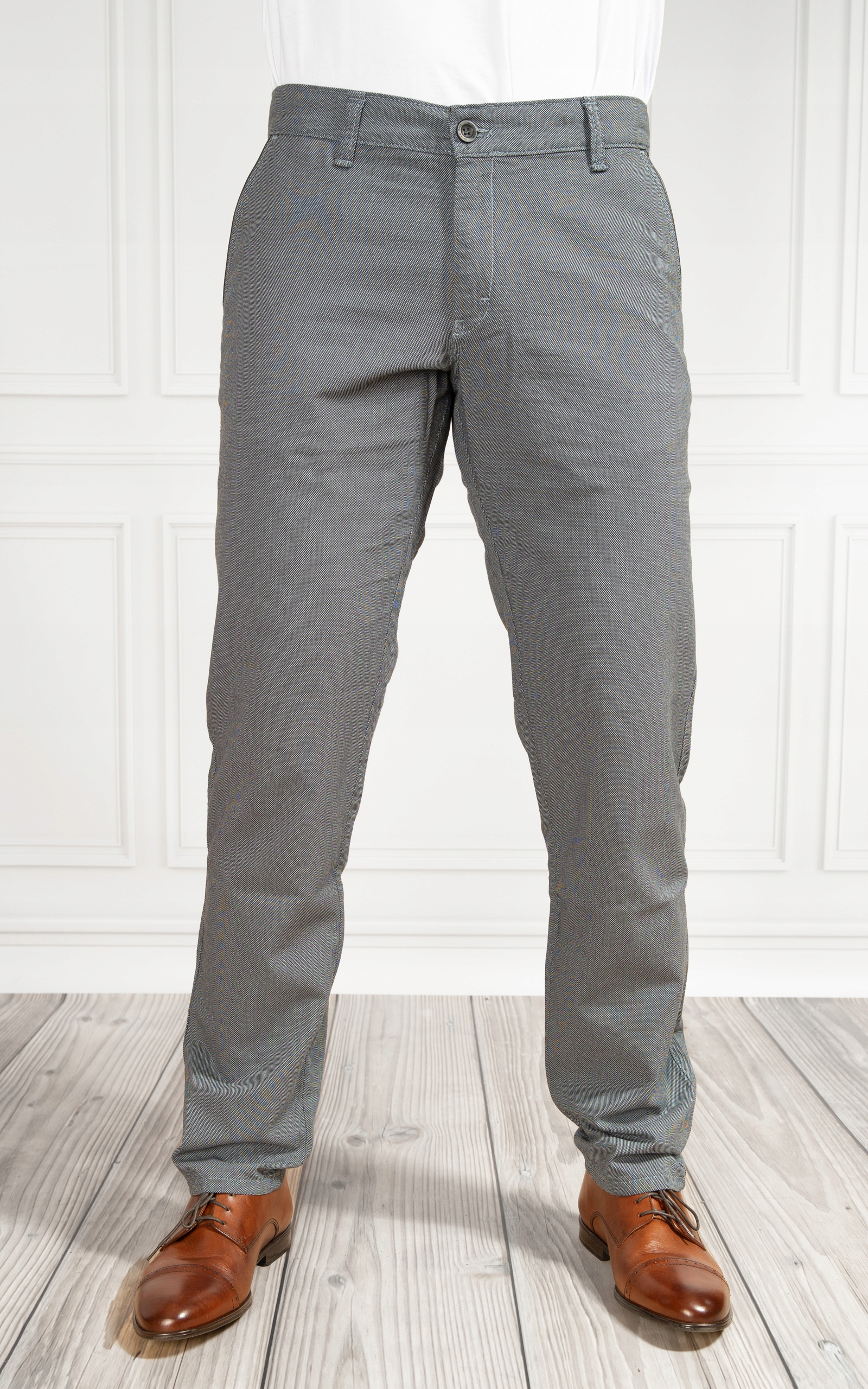 SPODNIE MĘSKIE CHINOSY 038 L32 112cm Płeć mężczyzna