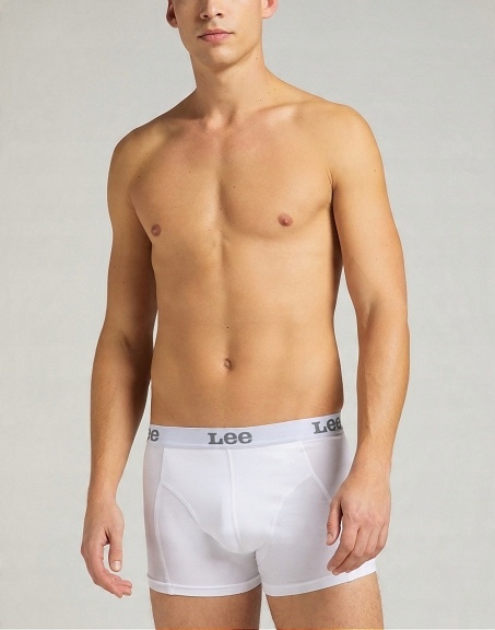 

Bokserki Męskie Lee 2 Pack White LP03CK12 R. L