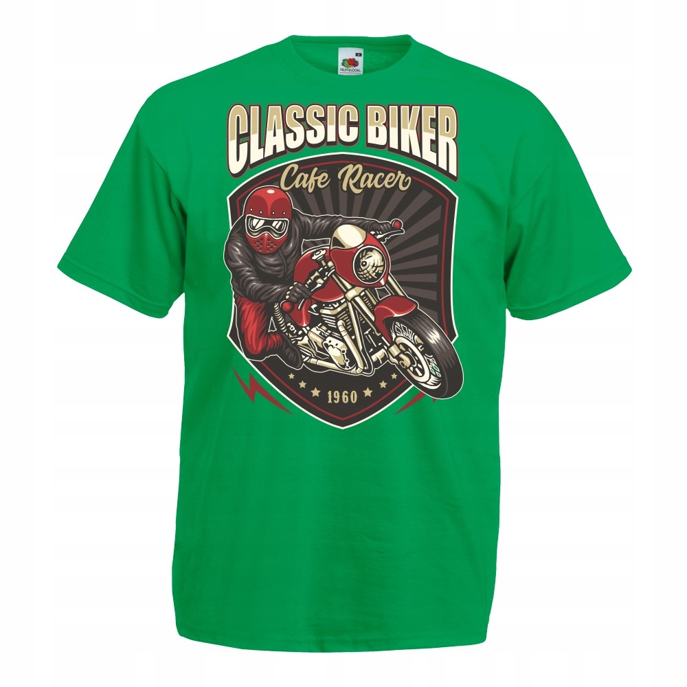 

Koszulka motocykl motor motocyklista XXL zielona