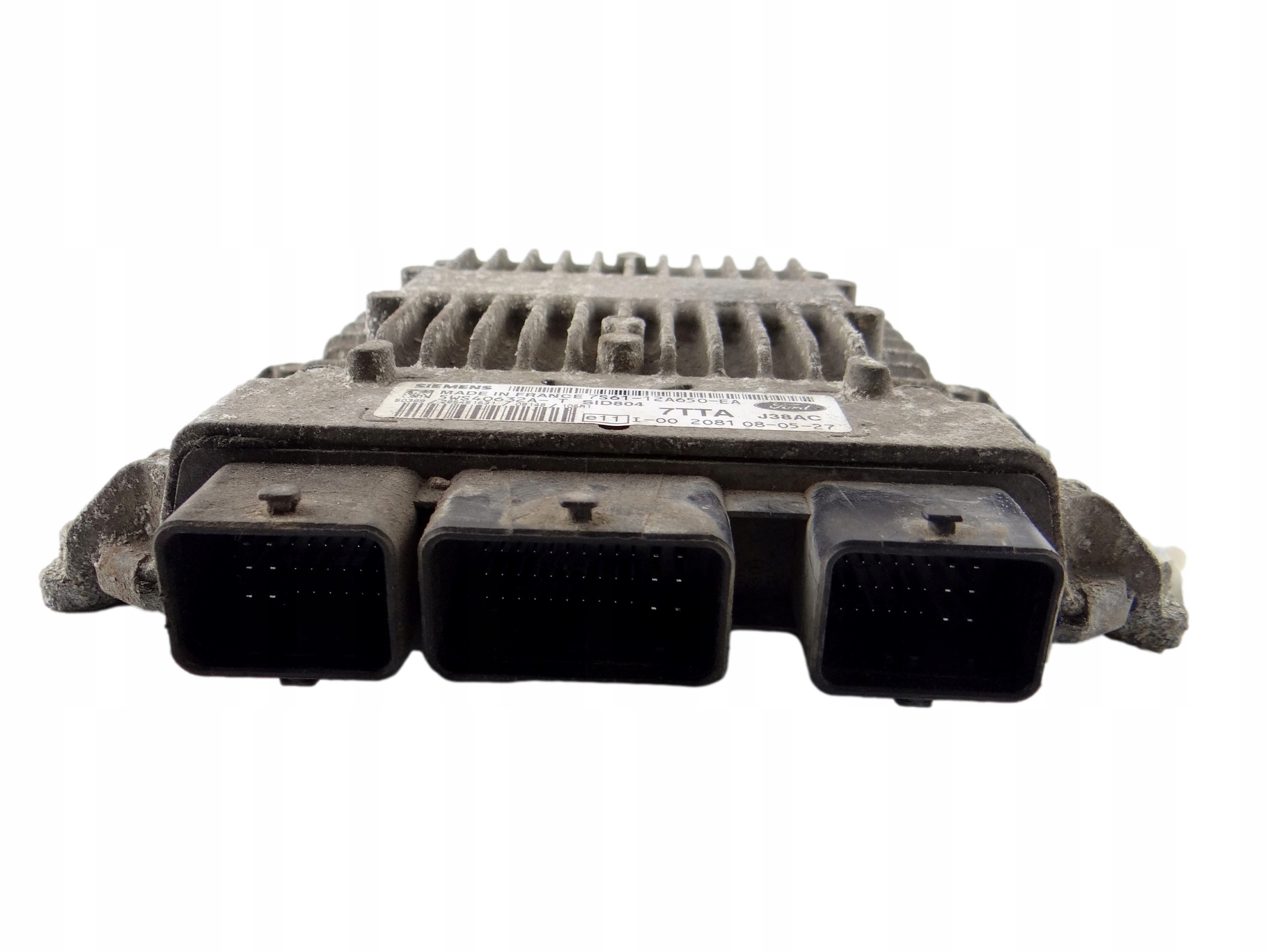 control unit of the engine FORD FIESTA 7S61-12A650-EA