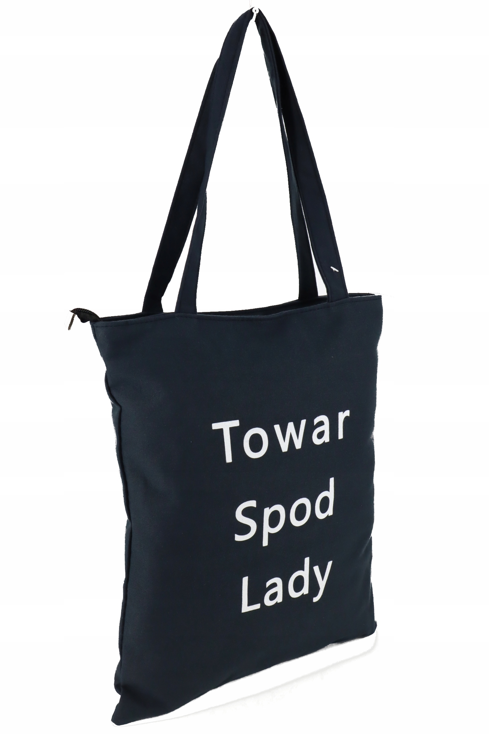 

Torba na zakupy szoperka Towar Spod Lady Czarna